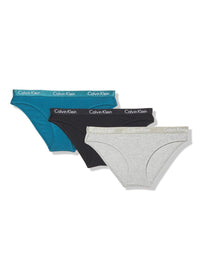 Calvin Klein Women's Motive Cotton Multipack Bikini Panty - 7DAY'S
