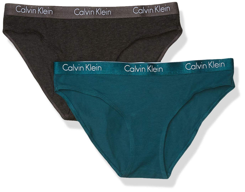 Calvin Klein Women's Motive Cotton Multipack Bikini Panty - 7DAY'S