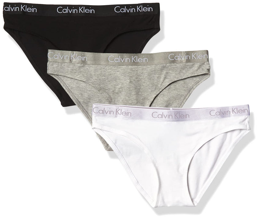 Calvin Klein Women's Motive Cotton Multipack Bikini Panty - 7DAY'S