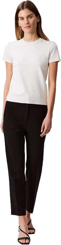Calvin Klein Women's Ponte Cropped Straight Pants - 7DAY'S