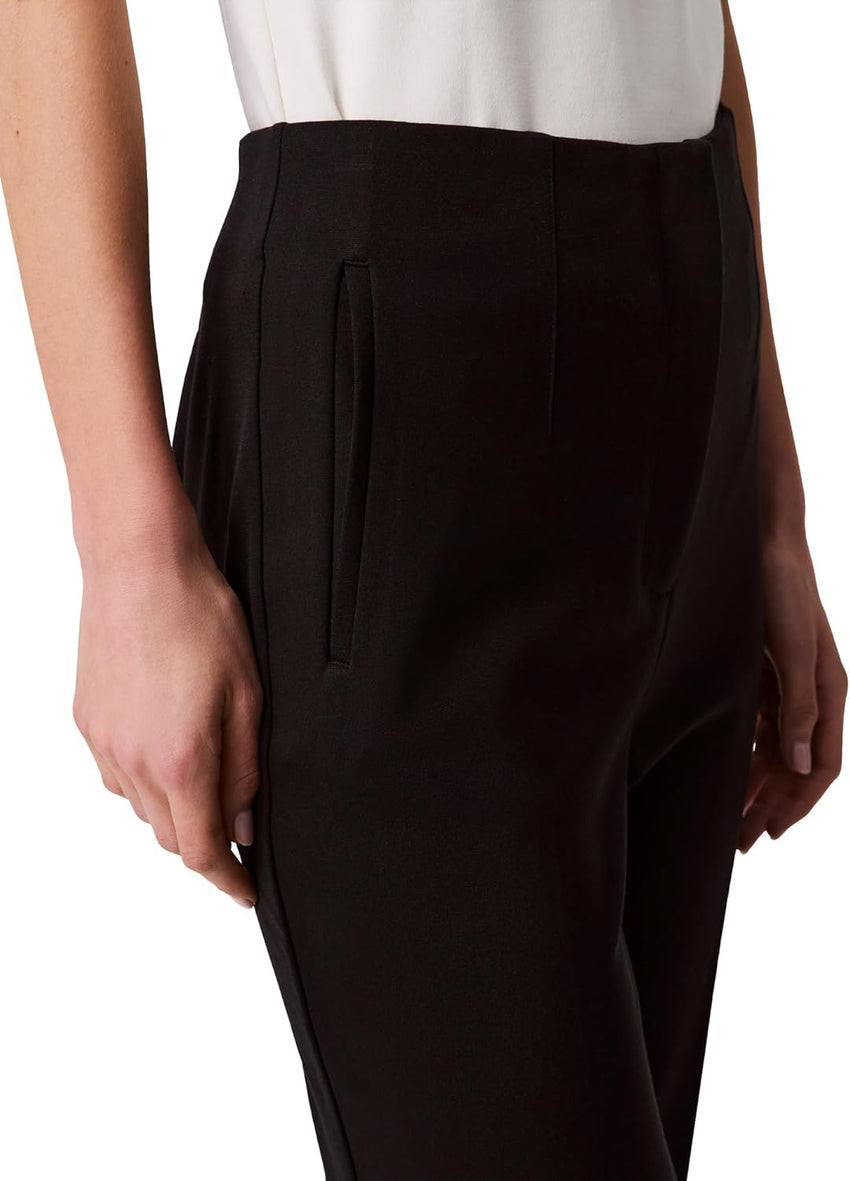 Calvin Klein Women's Ponte Cropped Straight Pants - 7DAY'S