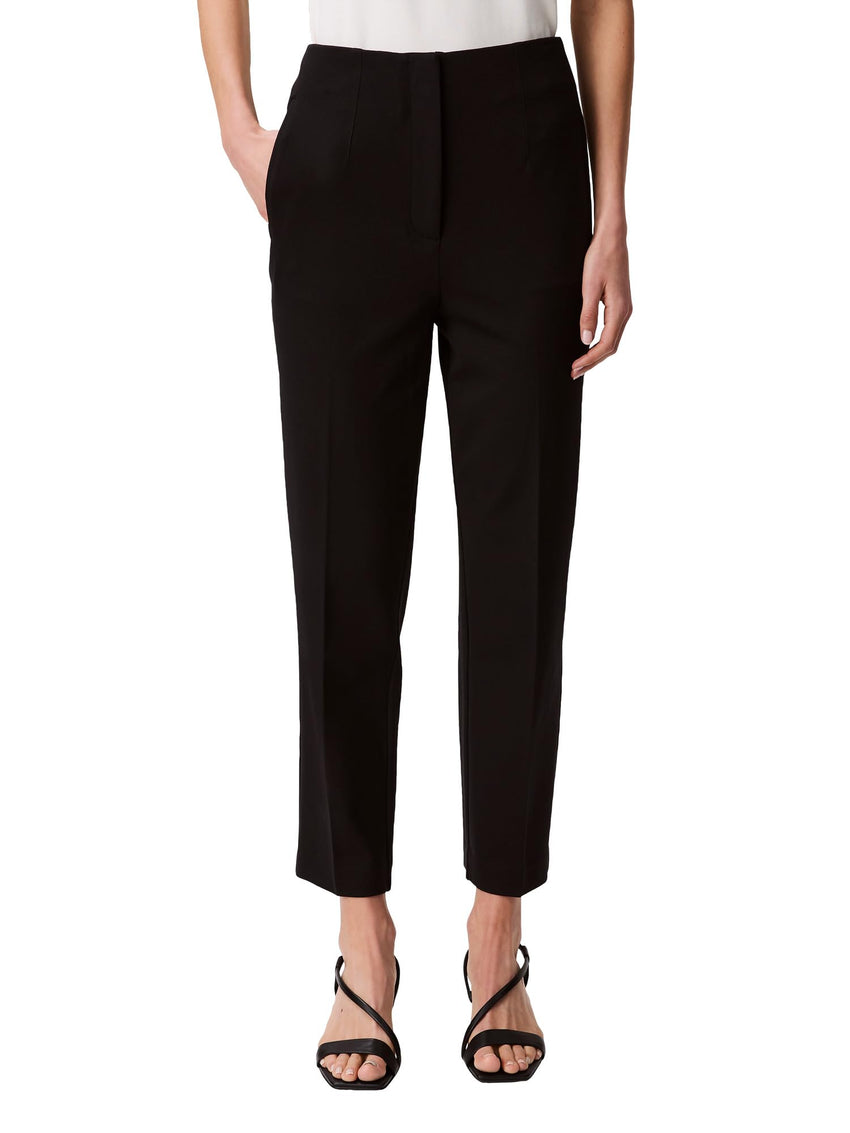 Calvin Klein Women's Ponte Cropped Straight Pants - 7DAY'S