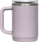 CamelBak Thrive Leak - Proof 16 oz Mug, Insulated Stainless Steel - for Travel, Coffee, Tea, hot Beverages - Spill Proof - Cup - Holder Compatible, Navy - 7DAY'S