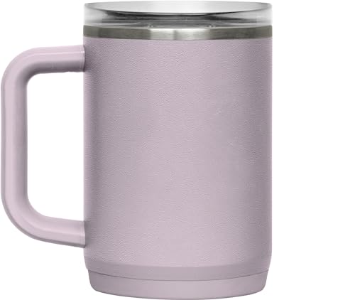 CamelBak Thrive Leak - Proof 16 oz Mug, Insulated Stainless Steel - for Travel, Coffee, Tea, hot Beverages - Spill Proof - Cup - Holder Compatible, Navy - 7DAY'S