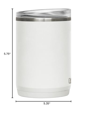 CamelBak Thrive Leak - Proof 16 oz Mug, Insulated Stainless Steel - for Travel, Coffee, Tea, hot Beverages - Spill Proof - Cup - Holder Compatible, Navy - 7DAY'S