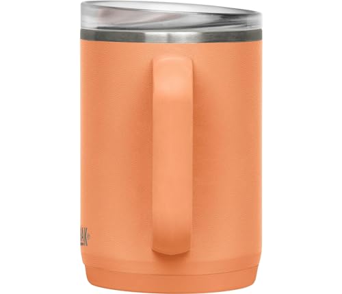 CamelBak Thrive Leak - Proof 16 oz Mug, Insulated Stainless Steel - for Travel, Coffee, Tea, hot Beverages - Spill Proof - Cup - Holder Compatible, Navy - 7DAY'S