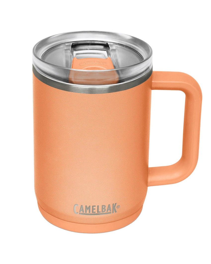 CamelBak Thrive Leak - Proof 16 oz Mug, Insulated Stainless Steel - for Travel, Coffee, Tea, hot Beverages - Spill Proof - Cup - Holder Compatible, Navy - 7DAY'S