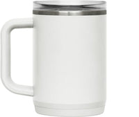 CamelBak Thrive Leak - Proof 16 oz Mug, Insulated Stainless Steel - for Travel, Coffee, Tea, hot Beverages - Spill Proof - Cup - Holder Compatible, Navy - 7DAY'S