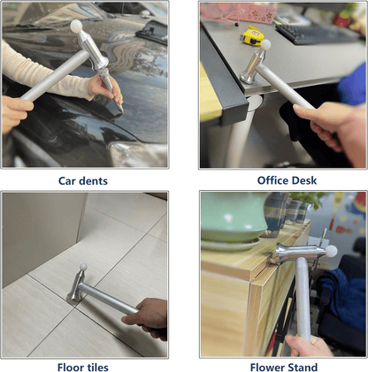 Car Dent Repair Hammer 25 - piece set - Dent Remover Tool Polishing hammer, paint - free removal tool Bump repair body DIY high point for car body motorcycle refrigerator and ding hail dent removal - 7DAY'S
