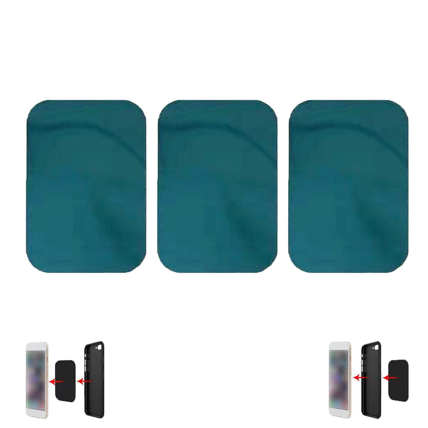 Car Phone Holder, 720 - Degree Adjustable Swivel and Foldable, Alloy Folding Magnetic Bracket, Compatible with All Smartphones, Black - 7DAY'S