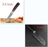 Carpenter's Special Set 6 - piece Set 8 - piece Set Knife Chef Knife Kitchen Knife Cooking stainless steel - 7DAY'S