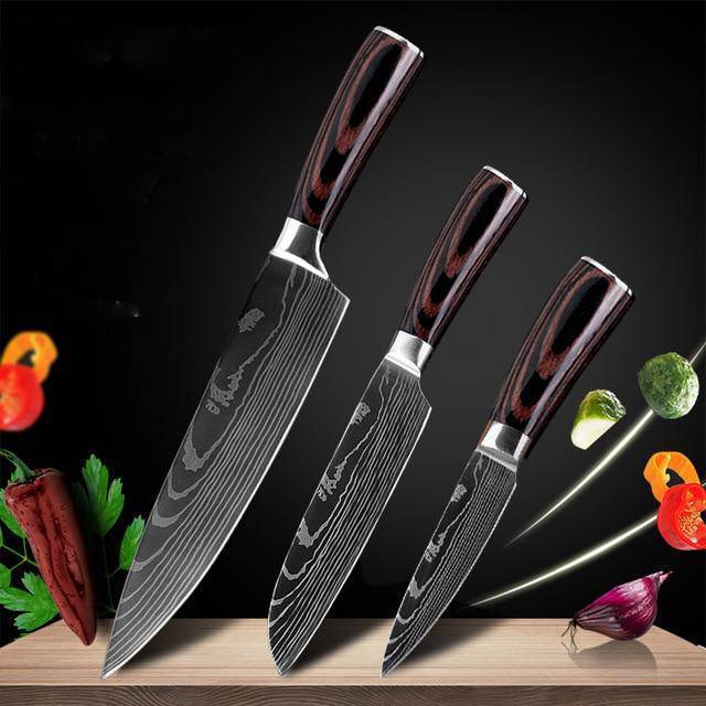 Carpenter's Special Set 6 - piece Set 8 - piece Set Knife Chef Knife Kitchen Knife Cooking stainless steel - 7DAY'S