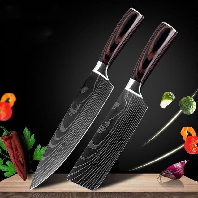 Carpenter's Special Set 6 - piece Set 8 - piece Set Knife Chef Knife Kitchen Knife Cooking stainless steel - 7DAY'S