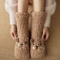 Cartoon Floor Winter Thick Polyester Fleece Fluffy Microfiber Women Fuzzy Socks Funny Fuzzy Dog Slipper Socks For Women Cute Fluffy Thick Warm Winter Socks Microfiber Soft Home Socks Christmas Gift - 7DAY'S