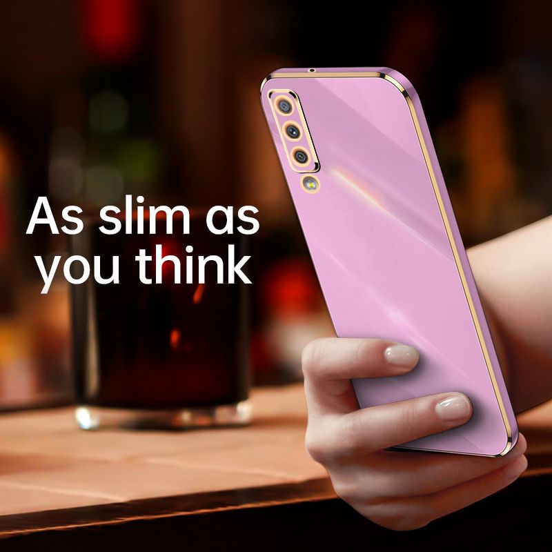 Case for Samsung Galaxy A7 2018 Phone Case Soft TPU Samsung Galaxy A7 2018 Phone Case (Samsung Galaxy A7 2018 - diandu - hei) - 7DAY'S
