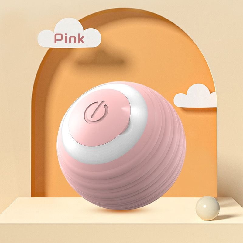 Cat Chase Toy Cat Interactive Ball Smart Pet Cat Toys Indoor Automatic Rolling Magic Ball Electronic Interactive Cat Toy Cat Game Accessories - 7DAY'S