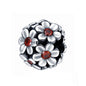 Hot Sale Charms Fit Pandora 925 Original Bracelet Silvering Owl With Blue Zircon Red Heart Charms Beads Fine DIY Jewelry Making