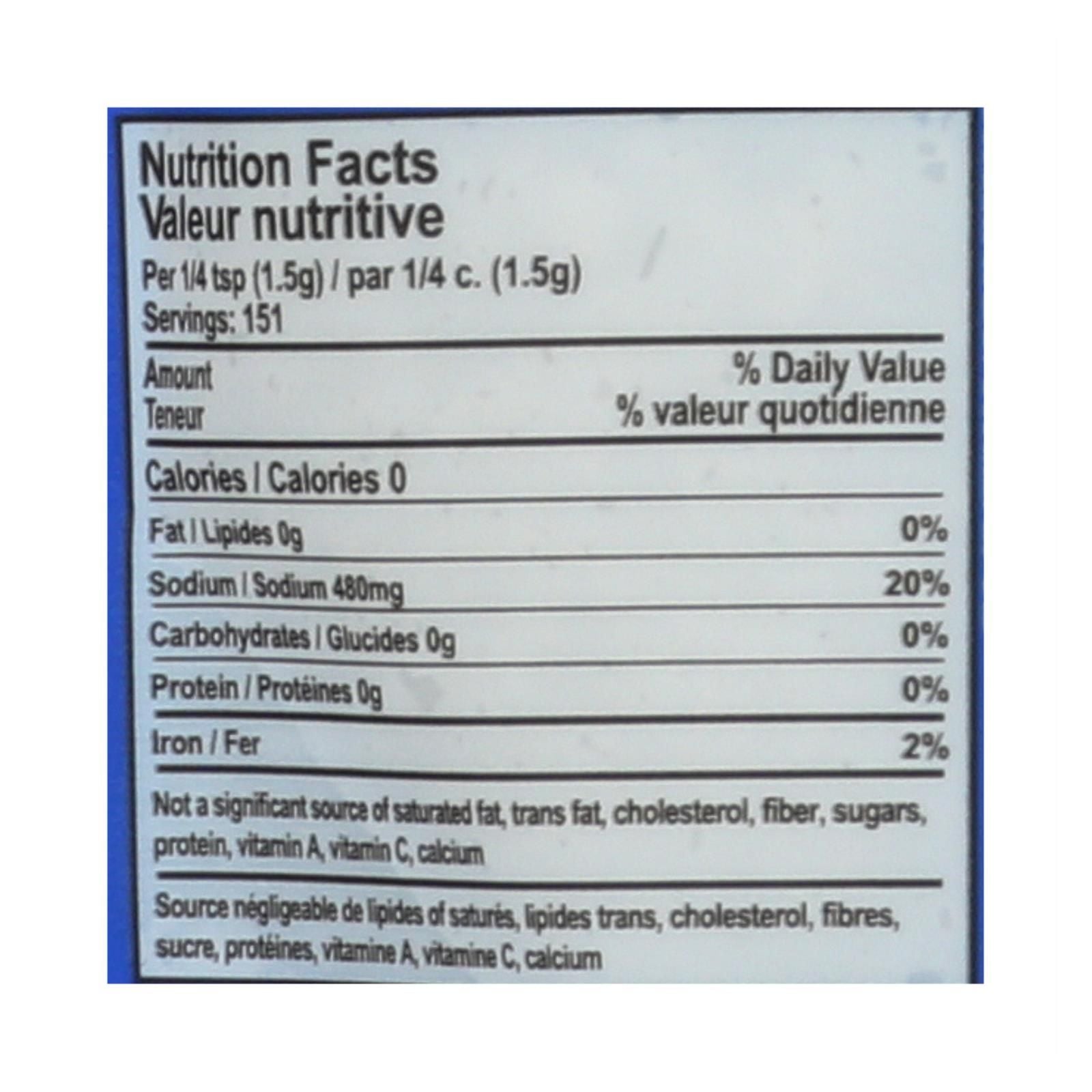 Celtic Sea Salt Light Grey - Case Of 6 - 0.5 Lb. - 7DAY'S