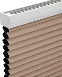 Changshade Cordless Cellular Shades, Blackout Honeycomb Shades for Windows, Room Darkening Pleated Blinds, Easy to Install for Indoor Windows and French Doors, 19" W x 36" H, Grey - 7DAY'S