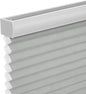 Changshade Cordless Cellular Shades, Blackout Honeycomb Shades for Windows, Room Darkening Pleated Blinds, Easy to Install for Indoor Windows and French Doors, 19" W x 36" H, Grey - 7DAY'S