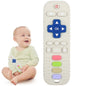 Chuya Baby Teether Toy Chew Toy for Babies 3 - 24 Months TV Remote Control Shape Teething Relief Baby Toys for Infants (Black) - 7DAY'S
