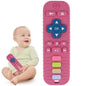 Chuya Baby Teether Toy Chew Toy for Babies 3 - 24 Months TV Remote Control Shape Teething Relief Baby Toys for Infants (Black) - 7DAY'S