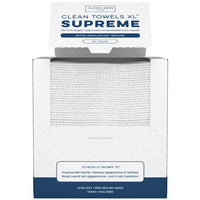 Clean Skin Club Clean Towels XL™, 100% USDA Biobased Face Towel, Disposable Face Towelette, Eczema Association Accepted, Makeup Remover Dry Wipes, Ultra Soft, 50 Ct, 1 Pack - 7DAY'S