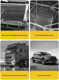 Clear and Clever Radiator Cleaner, Clearandclever Radiator Cleaner, 23.6 Inch（60cm） Thickened Radiator Cleaning Wand with Water & Air Dual - Purpose Connector, Flat Radiator Cleaning for Garden Hose (1) - 7DAY'S