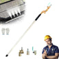 Clear and Clever Radiator Cleaner, Clearandclever Radiator Cleaner, 23.6 Inch（60cm） Thickened Radiator Cleaning Wand with Water & Air Dual - Purpose Connector, Flat Radiator Cleaning for Garden Hose (1) - 7DAY'S