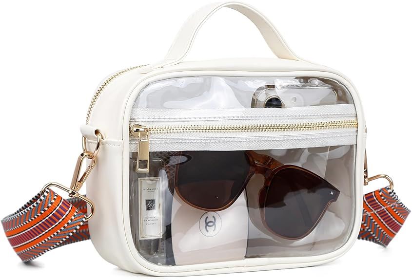 Clear Bag Stadium Approved - Clear Purses For Women Stadium Crossbody, Clear Crossbody Purses For Women Stadium Clear Fanny Pack Clear Waist Bag - Beige - 7DAY'S