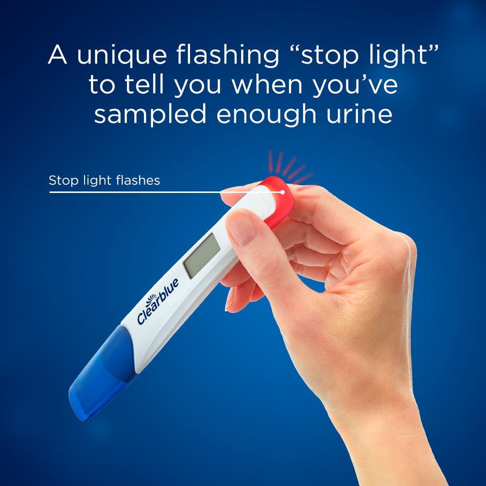 Clearblue Early Digital Pregnancy Test, Early Detection at Home Pregnancy Test, 2 Ct - 7DAY'S