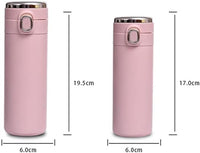 Coffee Bottle Double Wall Vacuum Insulated Bottle Smart with Led Temperature - 7DAY'S