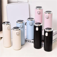 Coffee Bottle Double Wall Vacuum Insulated Bottle Smart with Led Temperature - 7DAY'S