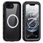Compatible with iPhone 16 Pro Max Waterproof Case, Shockproof Phone Case with Built in Screen Protector, Full Body Protective Case for iPhone 16 Pro Max 6.9 inch 2024 (Black, 16 Pro Max) - 7DAY'S