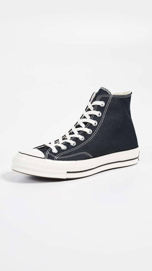 Converse All Star '70s High Top Unisex Sneakers, Black, 7.5 US Women/5.5 US Men - 7DAY'S
