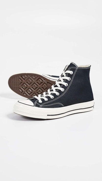Converse All Star '70s High Top Unisex Sneakers, Black, 7.5 US Women/5.5 US Men - 7DAY'S