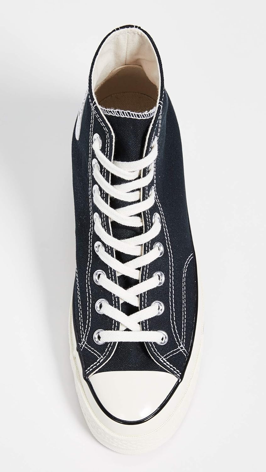 Converse All Star '70s High Top Unisex Sneakers, Black, 7.5 US Women/5.5 US Men - 7DAY'S