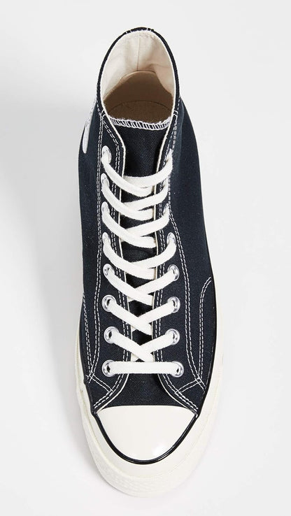 Converse All Star '70s High Top Unisex Sneakers, Black, 7.5 US Women/5.5 US Men - 7DAY'S