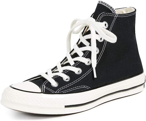 Converse All Star '70s High Top Unisex Sneakers, Black, 7.5 US Women/5.5 US Men