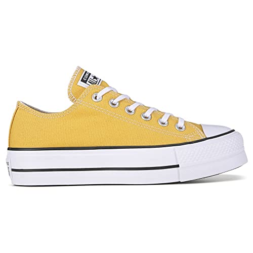 Converse Women's Chuck Taylor All Star Lift Platform Denim Fashion Sneakers - 7DAY'S
