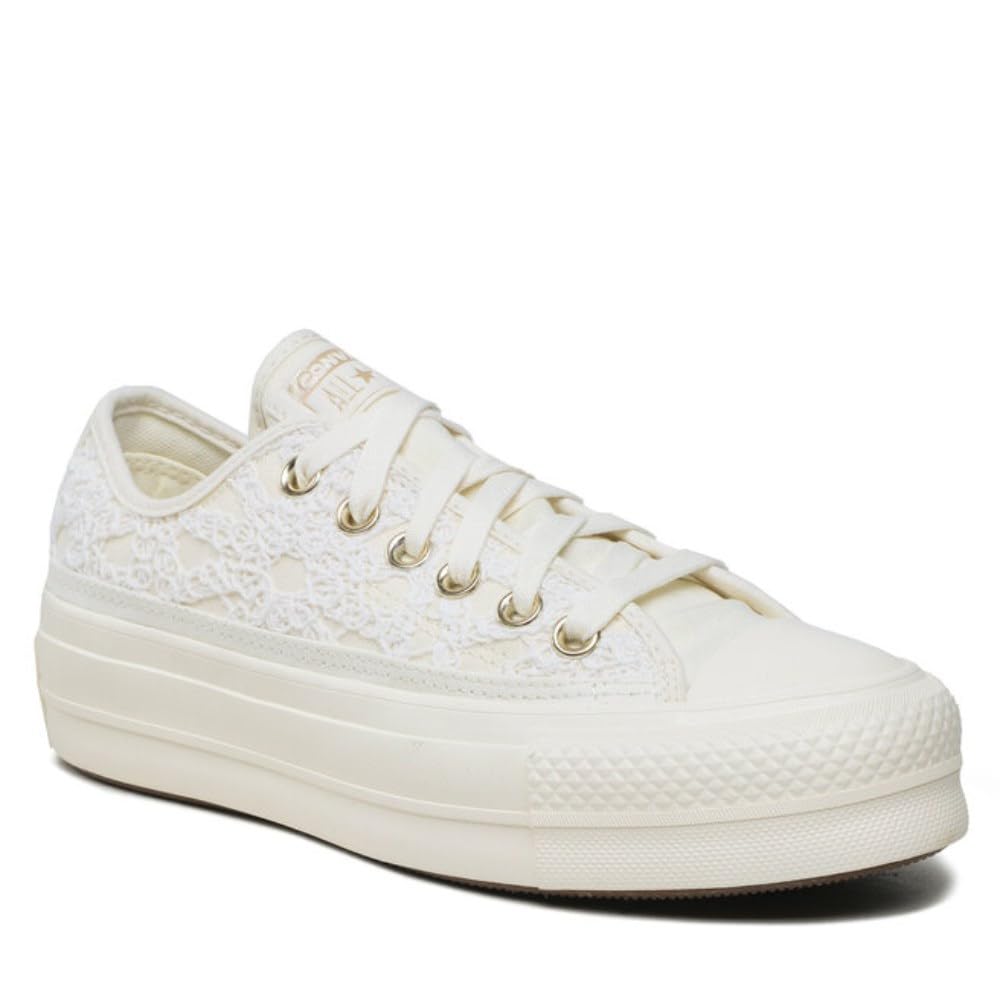 Converse Women's Chuck Taylor All Star Lift Platform Denim Fashion Sneakers - 7DAY'S