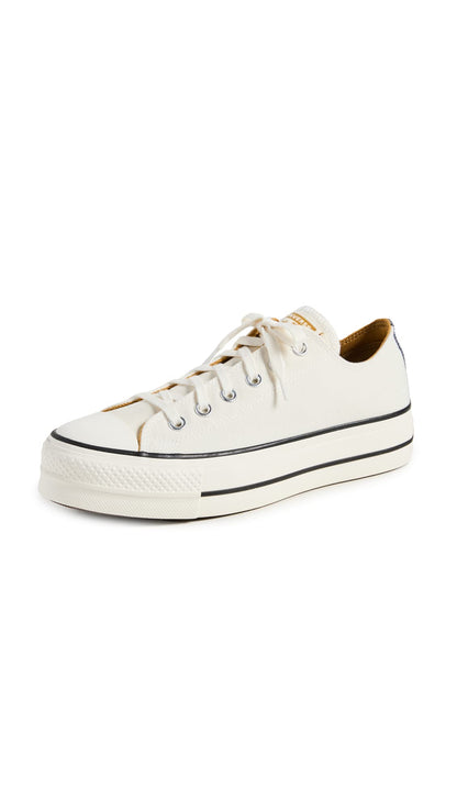 Converse Women's Chuck Taylor All Star Lift Platform Denim Fashion Sneakers - 7DAY'S