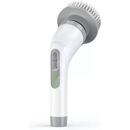 Cordless Electric Spin Scrubber, Cleaning Brush Scrubber for Home, 400RPM/Mins - 8 Replaceable Brush Heads - 90Mins Work Time, 3 Adjustable Size, 2 Speeds for Bathroom Shower Bathtub Glass Car - 7DAY'S