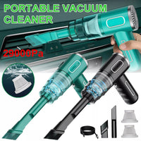 Cordless Hand - Held Vacuum Cleaner Mini Portable Car Auto Home Wireless Handheld Vacuum Cordless, Portable Car Vacuum Cleaner With Powerful Suction And Brushless Motor, Rechargeable - 7DAY'S