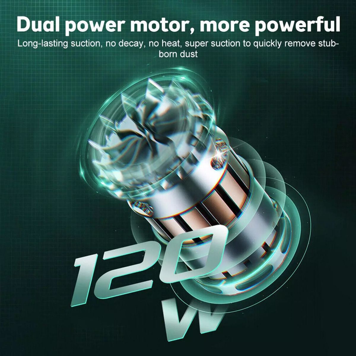 Cordless Hand - Held Vacuum Cleaner Mini Portable Car Auto Home Wireless Handheld Vacuum Cordless, Portable Car Vacuum Cleaner With Powerful Suction And Brushless Motor, Rechargeable - 7DAY'S