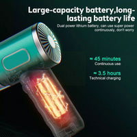 Cordless Hand - Held Vacuum Cleaner Mini Portable Car Auto Home Wireless Handheld Vacuum Cordless, Portable Car Vacuum Cleaner With Powerful Suction And Brushless Motor, Rechargeable - 7DAY'S