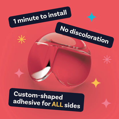 Corner Protector for Baby, Protectors Guards, Furniture Corner Guard & Edge Safety Bumpers - Baby Proof Bumper Cushion - Clear & Transparent (12 Pack) - 7DAY'S