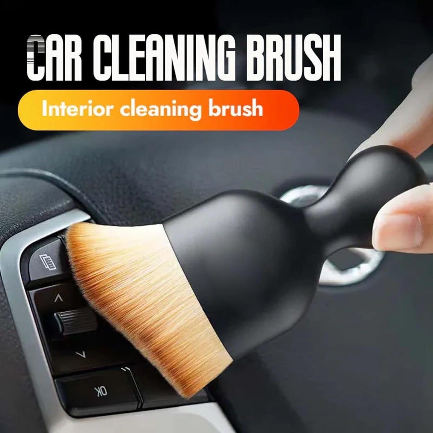 Cozy Home Car Brush, Kelansu Car Brush, Kelansu Brush for Car, Automotive Interior Dusting Brush, Dusting Brush for Car Interior, Car Interior Dust Sweeping Soft Brush, Super Soft (2) - 7DAY'S