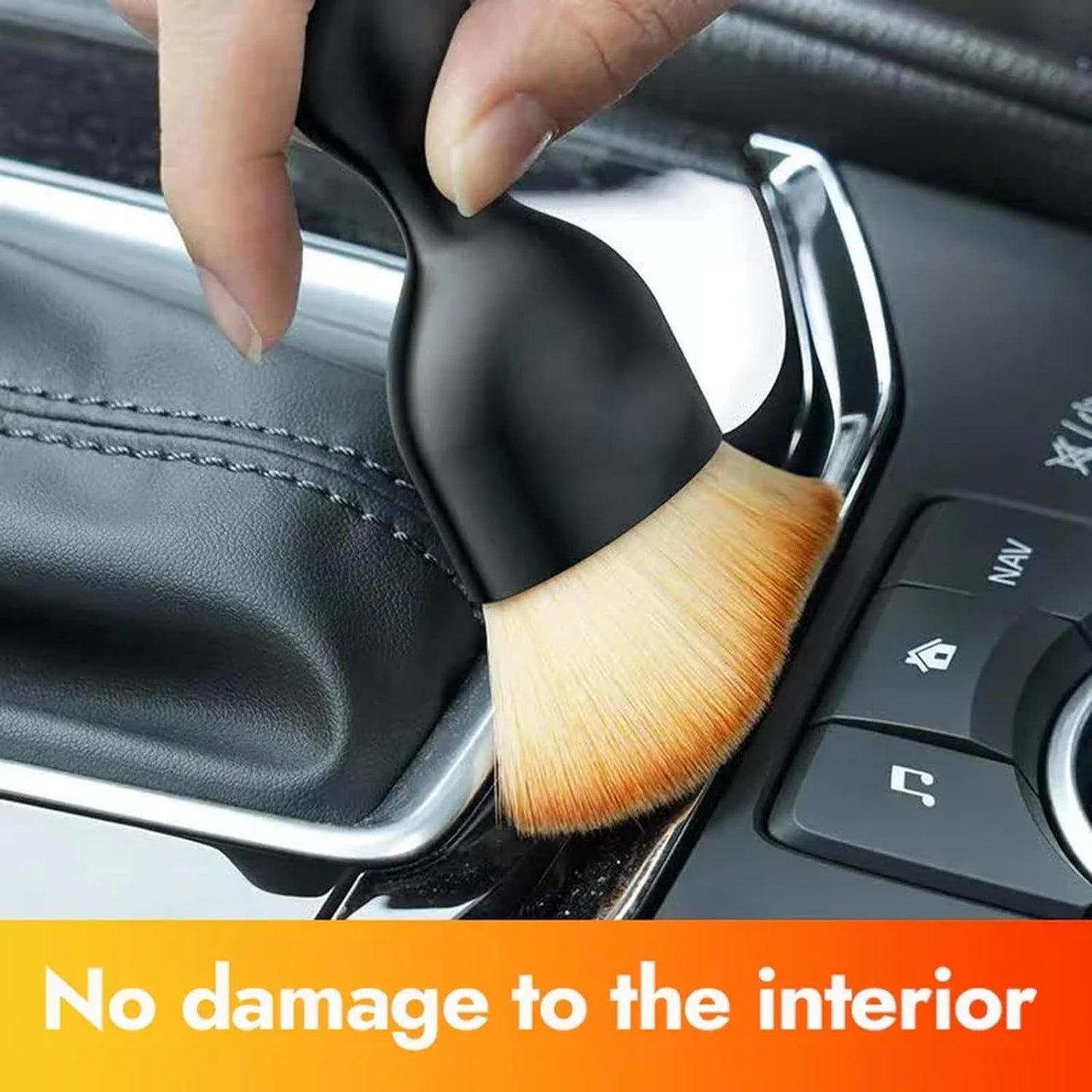 Cozy Home Car Brush, Kelansu Car Brush, Kelansu Brush for Car, Automotive Interior Dusting Brush, Dusting Brush for Car Interior, Car Interior Dust Sweeping Soft Brush, Super Soft (2) - 7DAY'S