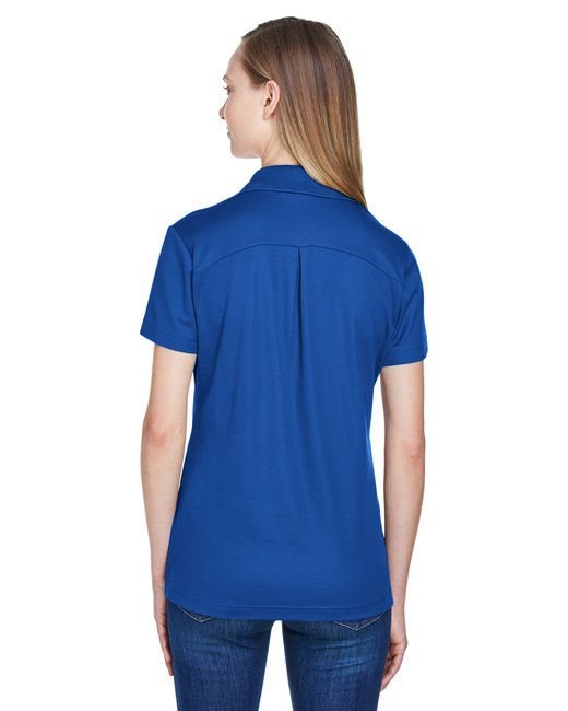 CrownLux Performance™ Ladies' Plaited Polo - GRAPHITE - XS - 7DAY'S
